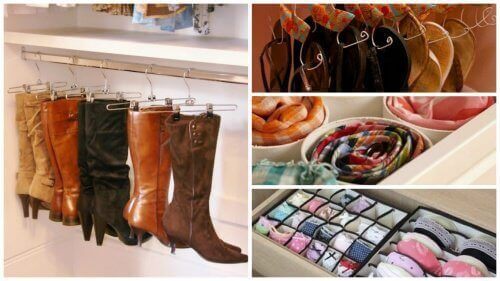 17 tips för att organisera garderoben och spara utrymme