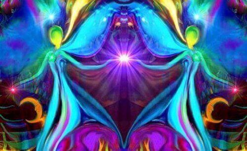 psykedelsik bild på energi