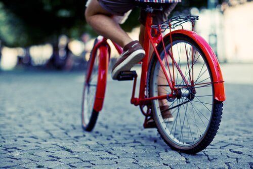 Intensiv cykling bränner kalorier