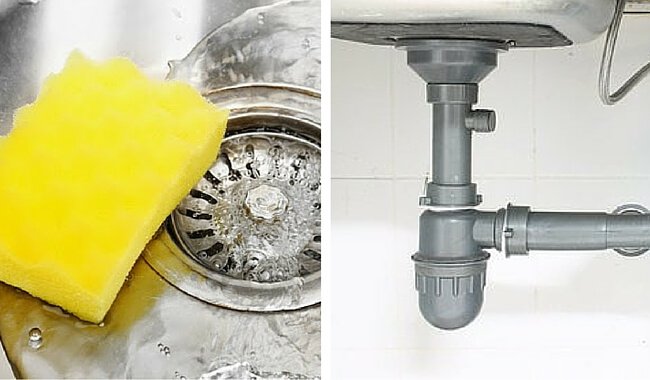 Enkelt, naturligt trick för att ta bort avloppslukt