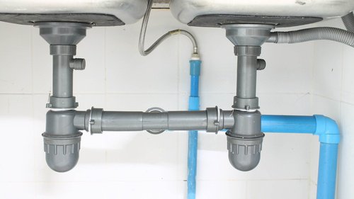 vattenlås under diskho