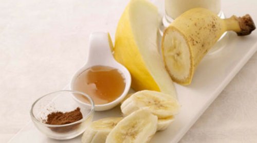 banan, kanel och honung