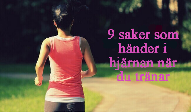 9 saker som händer i hjärnan när du tränar