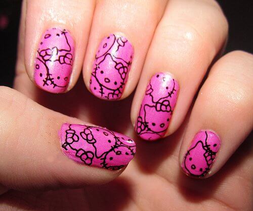 Hello Kitty-naglar