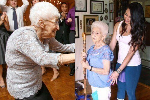Hur yoga förändrade en 87-årig kvinnas hållning & liv