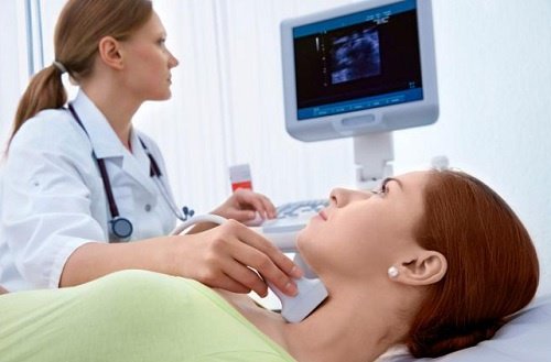 Undersökning av halsen