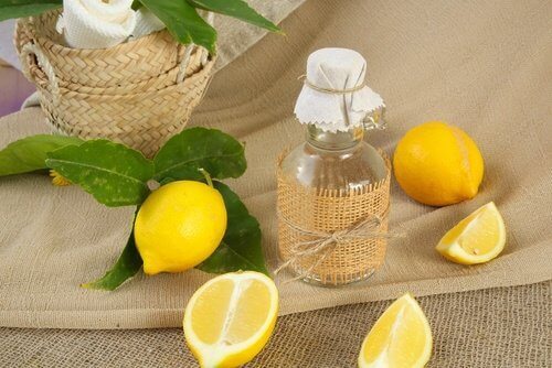 Citron för rengöring av glas