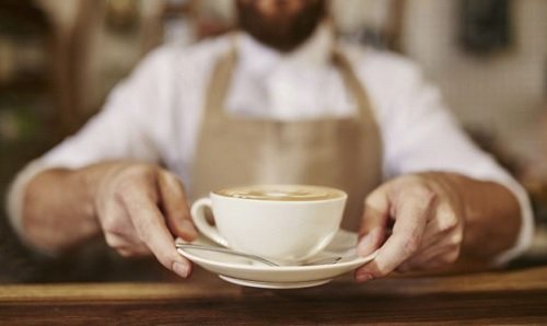 cappuccino i kopp