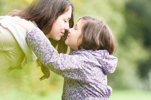 mor och dotter