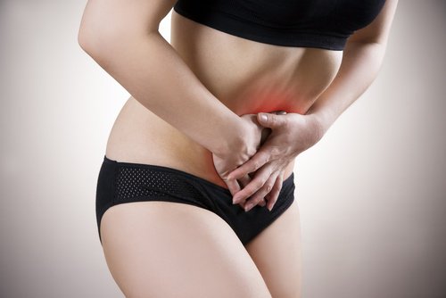Livmoderhalscancer kan orsaka skarp smärta i livmoderområdet