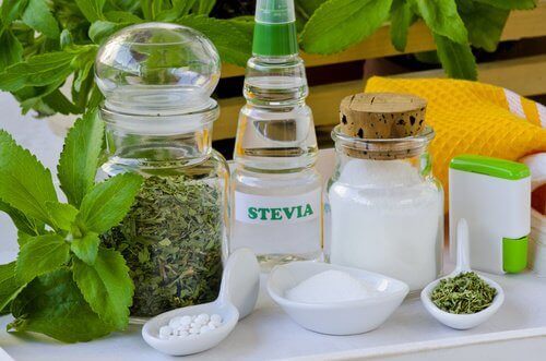 Stevia i olika former