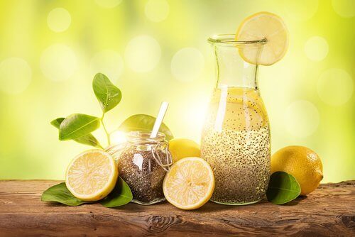 Snabb viktnedgång med citron, ingefära och chiafrön