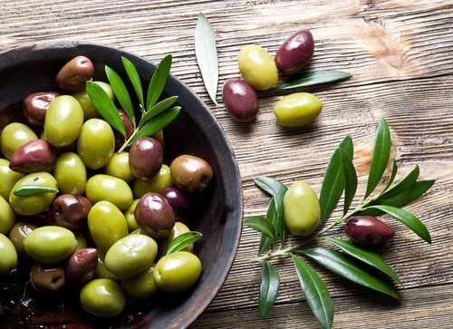 oliver av olika färger