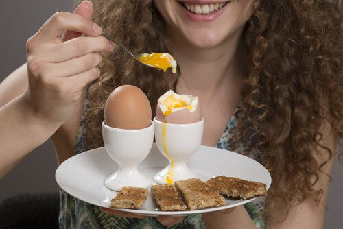 Löskokt ägg