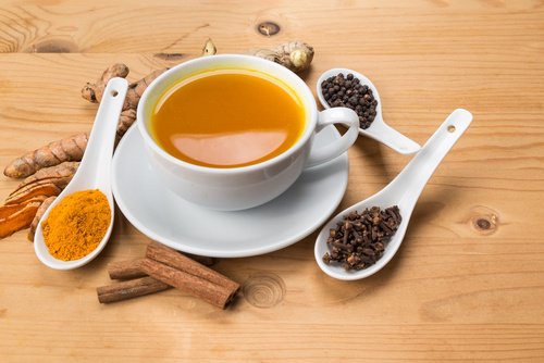 Ingredienser för te