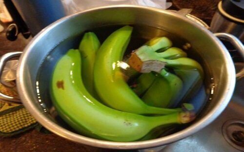 bananer i vatten