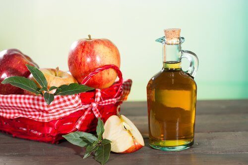 äppelcidervinäger mot död hud