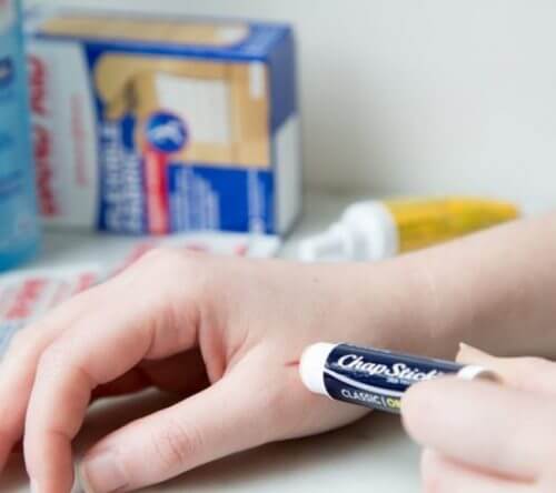 Läppbalsam för händerna