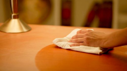 Torka med fiskleverolja