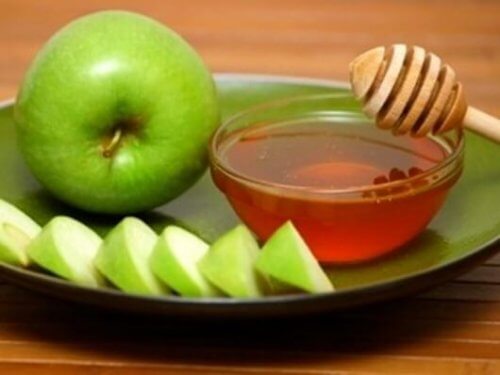 Äpple och honung är ett slemlösande medel