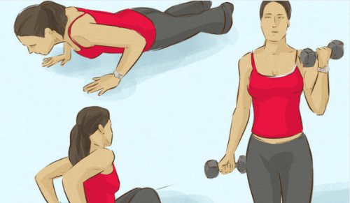 3 övningar för att stärka dina armmuskler