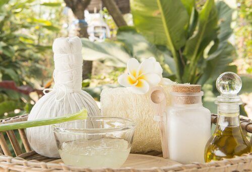 Gelén från aloe vera