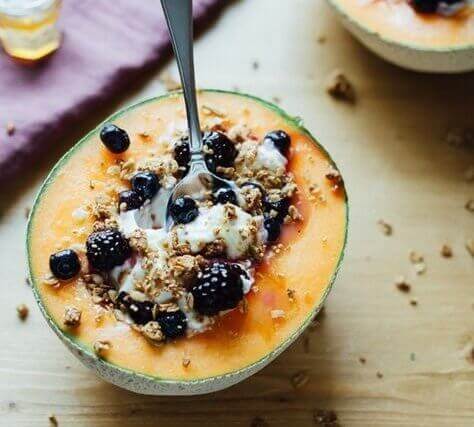 Melon med bär