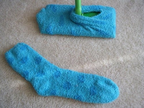 strumpor för att städa