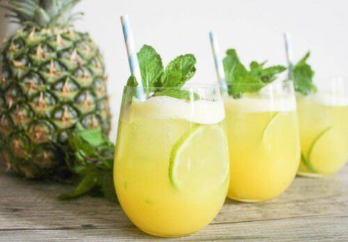 6 fantastiska fördelar med ananasvatten