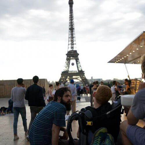 Vid Eiffeltornet