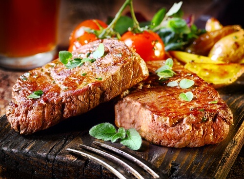 Stekt kött