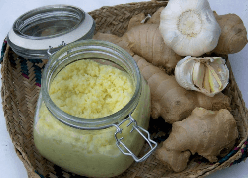 Gör en kur med vitlök och ingefära