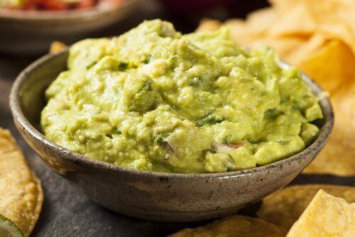 Guacamole med ärtor