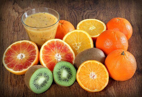 Frukter med C-vitamin