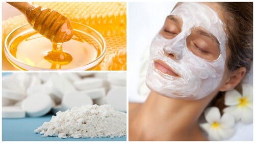 Kvinna med mask