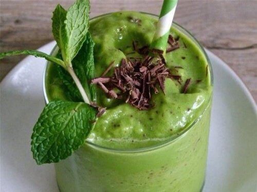 smoothie på avokado