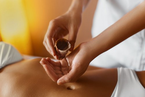 Massage med olja