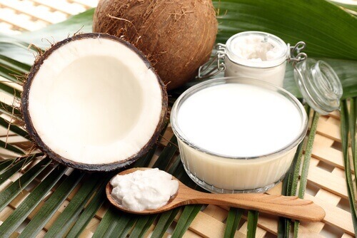 kokosmjölk från kokosnöt