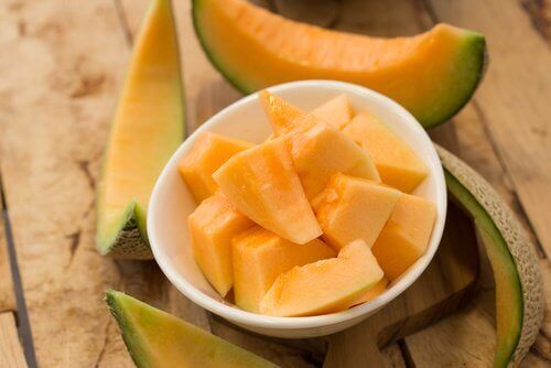 Skuren melon