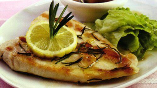 kyckling med citron