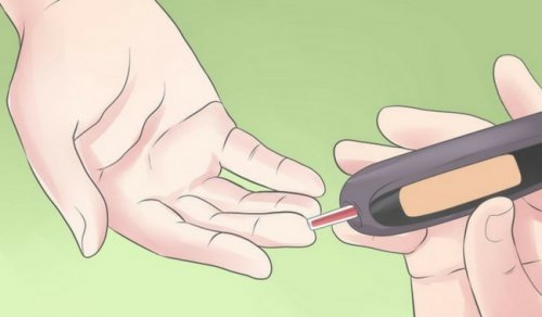 diabetestest på finget