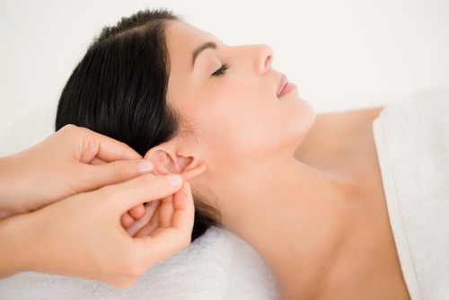 öronmassage