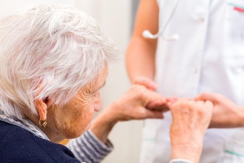 Person med Alzheimers