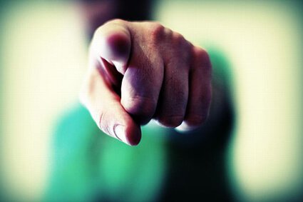 pekande finger