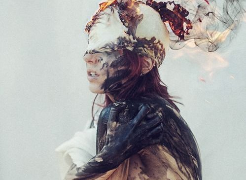 Kvinna greppad av ångest