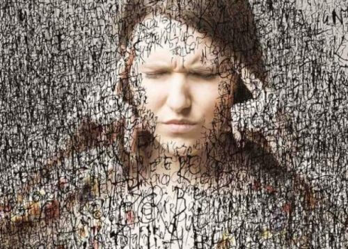 Kvinna försöker att inte grubbla för mycket