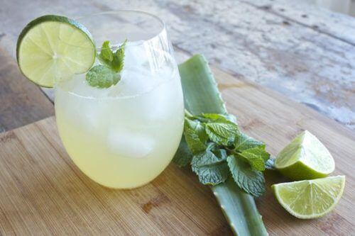 Smoothie på aloe vera