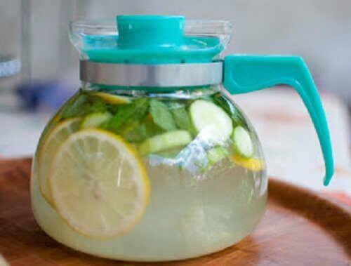 Citron i kaffekokare
