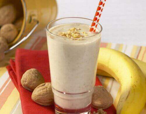 Smoothie i glas