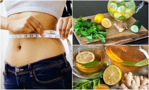 Motverka uppsvälldhet & tappa vikt med ingefära & citron